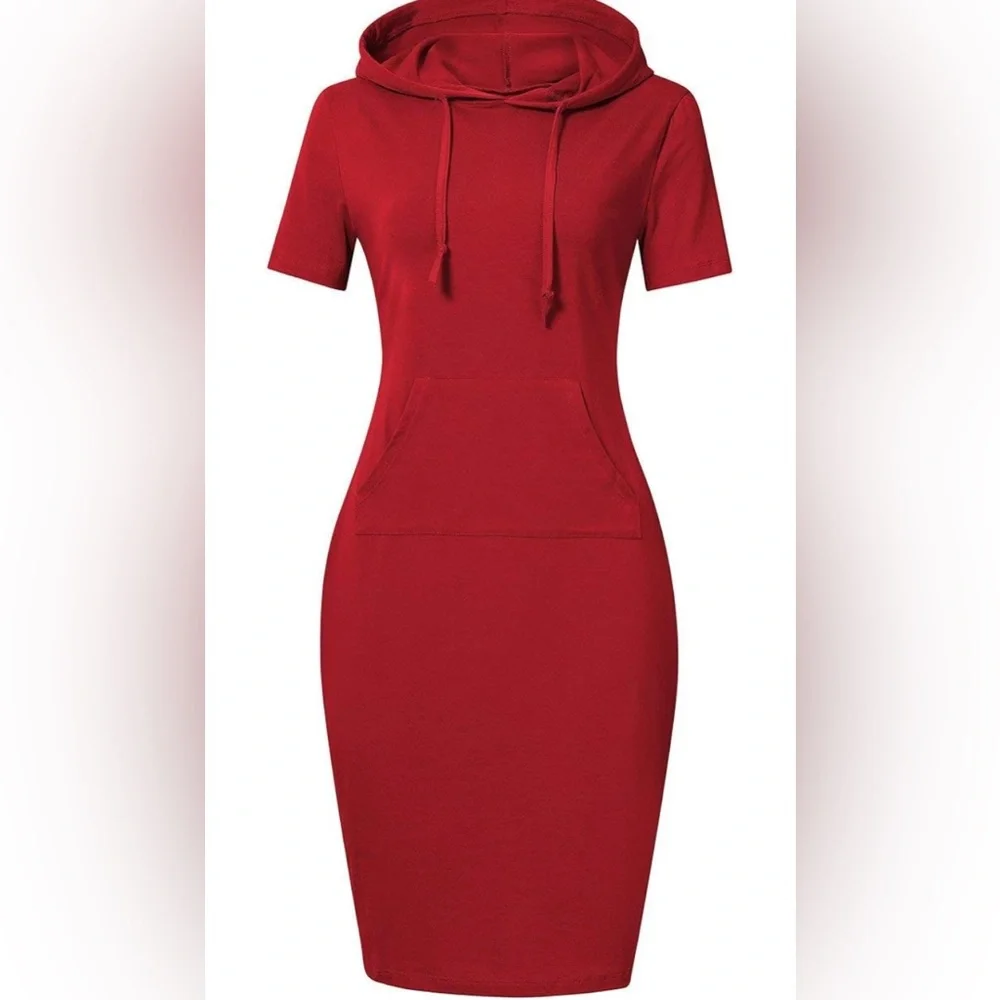 MISSKY woman’s hoodie dress - Picture 1 of 8